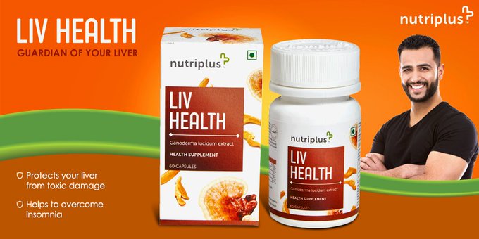 Nutriplus LivHealth – Healthy Liver Empowered by Lingzhi Mushrooms