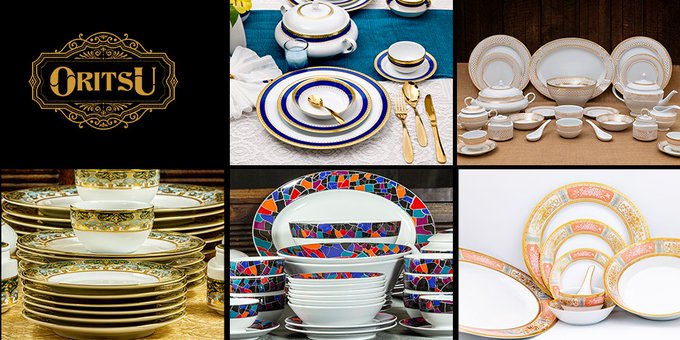 Premium Porcelain Dinnerware For a Royal Dining Experience | ORITSU