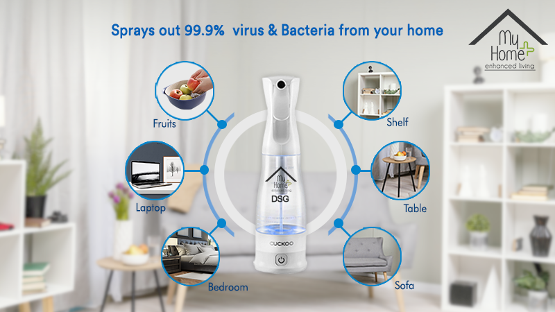Stay Safe and Sanitise with MyHomePlus Disinfectant Generator