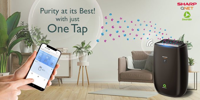 Technology and Hygienic Indoors with SHARP QNET SmartAir Purifiers