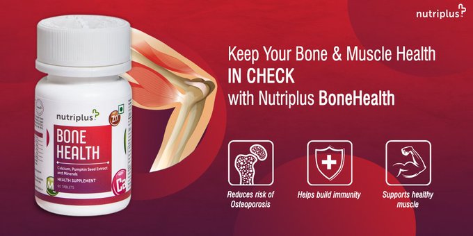 Bone Health, Osteoporosis & Healthy Lifestyle with Nutriplus BoneHealth