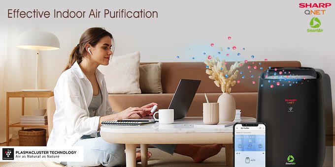 Benefits of IoT and SHARP QNET SmartAir Purifiers