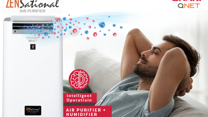 How to Breathe Easy with SHARP QNET ZENsational Air Purifiers?