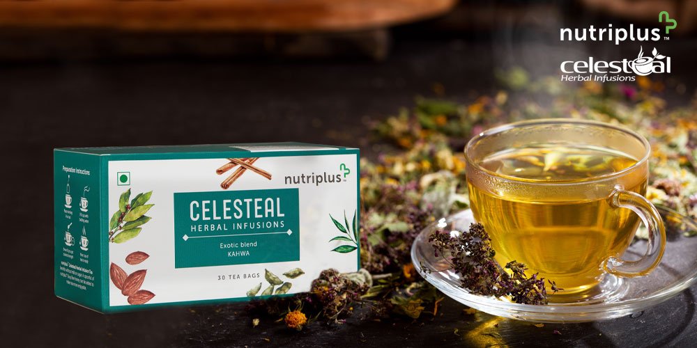 Nutriplus Celesteal Kahwa Tea: Flavour and Health Combined