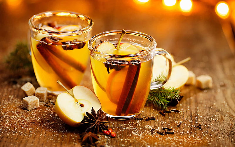 apple cinnamon tea - celesteal herbal infusions 