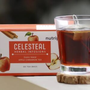 Celesteal Herbal Infusions Apple Cinnamon Tea: Spice Up Your Tea Game