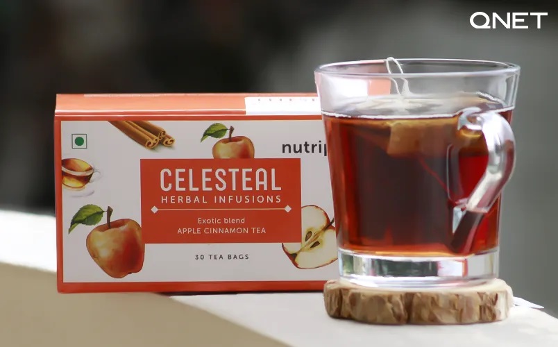 Celesteal Herbal Infusions Apple Cinnamon Tea: Spice Up Your Tea Game
